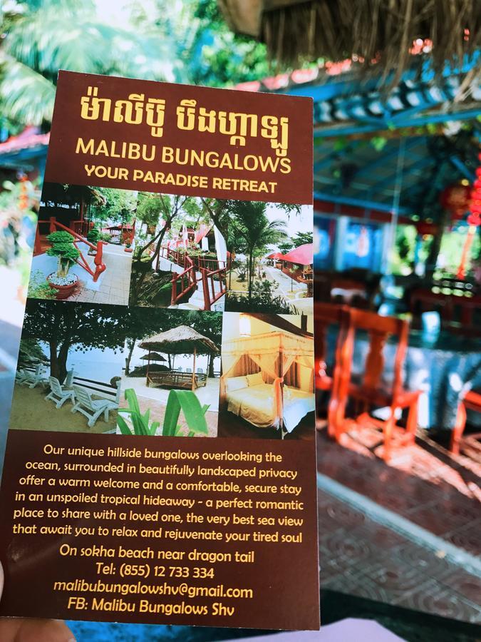 Malibu Bungalows Sihanoukville Exterior foto